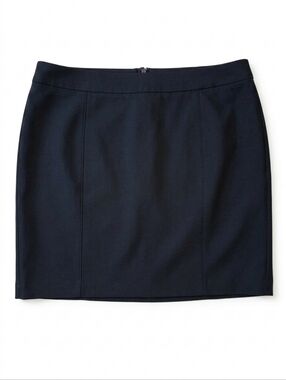 PLUS - ​Lane Bryant Lena Pencil  Black Cotton Stretch Career Workwear